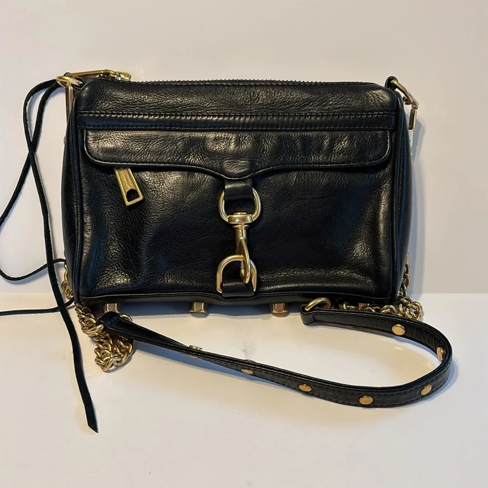 Rebecca Minkoff Mini M. A. C. in Black